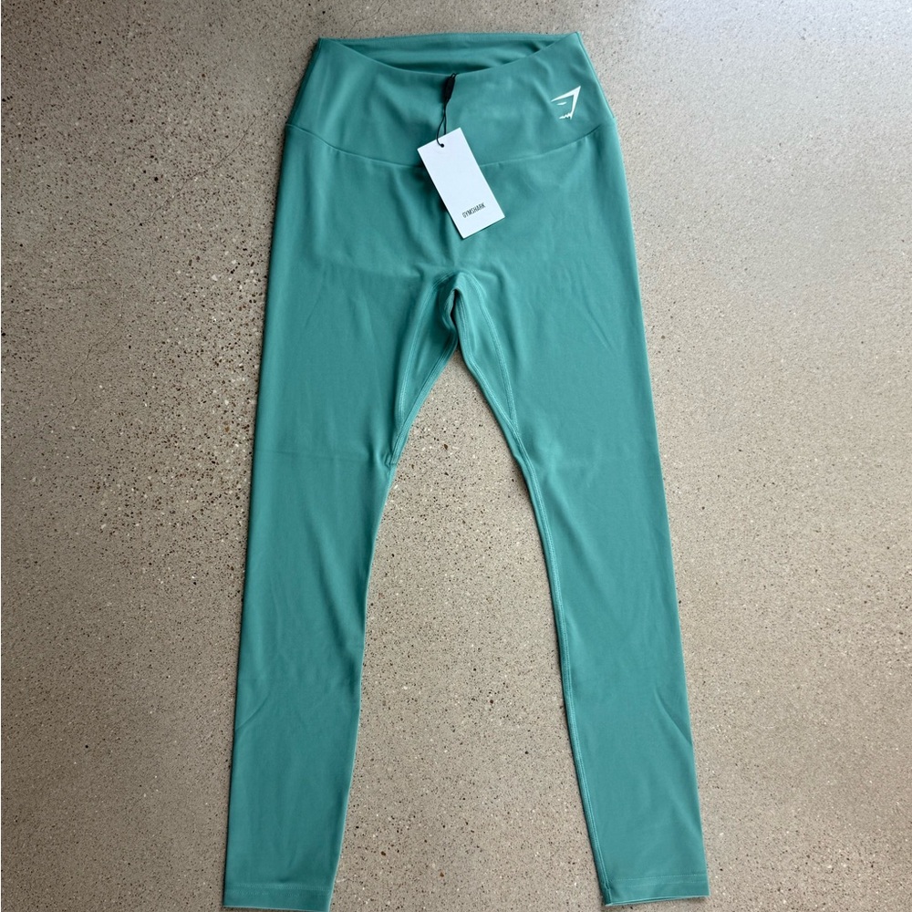 Gymshark Jade Green Training Full Length Leggings NWT - Small